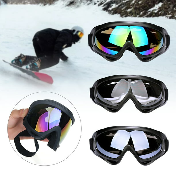Lady Man MX Anti Fog Bicycle Bike Ski Snowboard Sport Goggles Sunglasses Black 